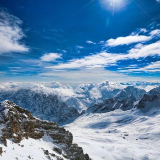 Germany's highest mountain - Zugspitze