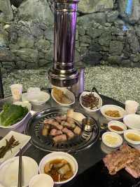 짚불로 초벌한 흑돼지 맛집🔥제주 짚불도