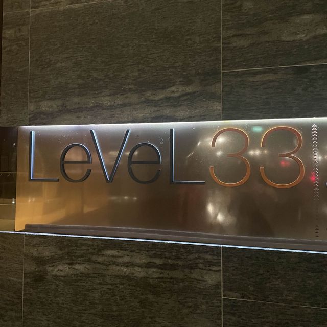 싱가포르에서는 무조건 이곳! Level 33