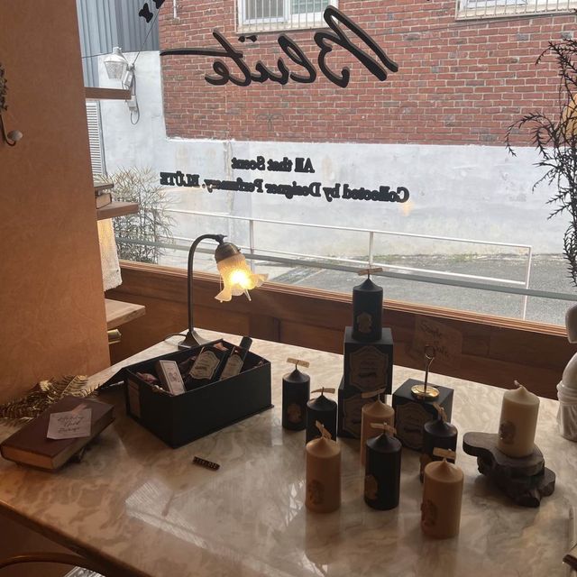韓国/ソウル【梨泰院】アンティークな雰囲気が素敵🤎キャンドル屋さん🕯