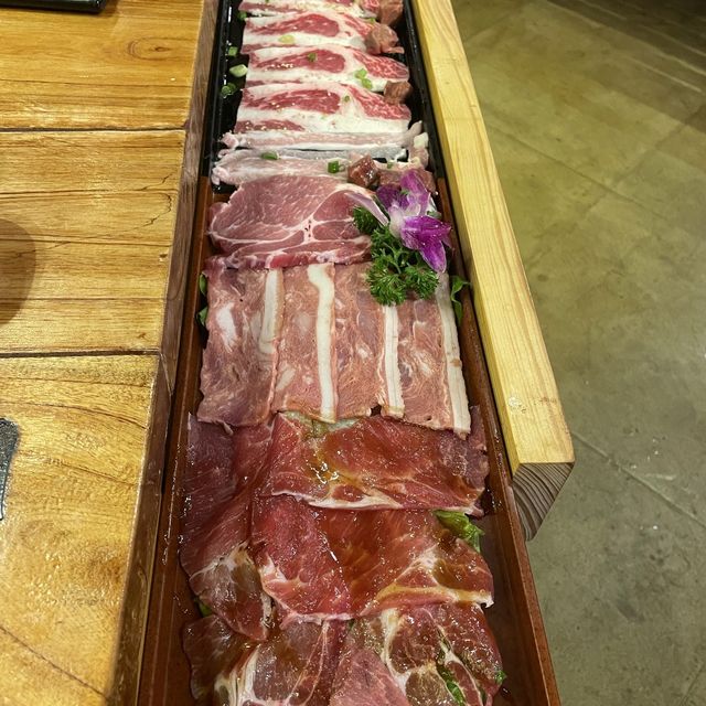 宁静的夜晚，烤肉的浪漫😚ヾ