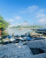 Mornings by the Li River, Guilin🌿🛶
