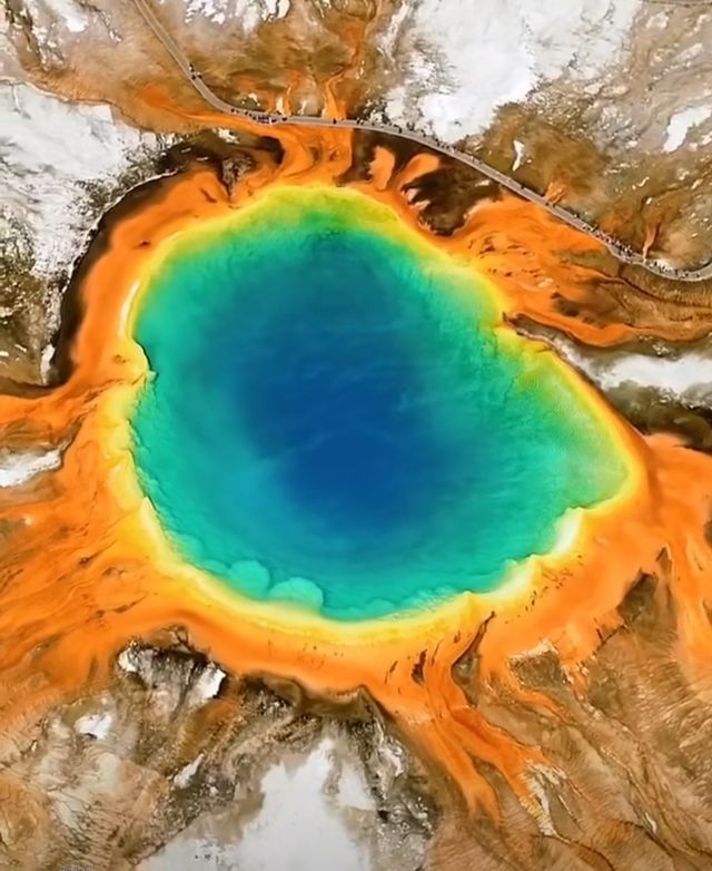 The most unique and magical amusement park on Earth - Yellowstone National Park.