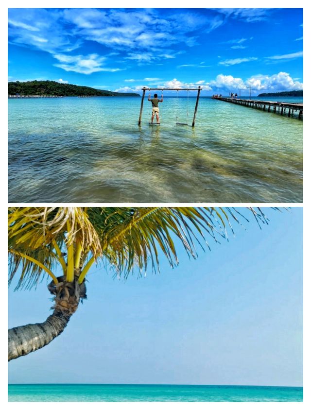 Quickly go to this small and romantic island overseas.