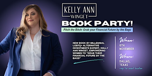 Book Release Party-"Pitch The Bitch" by Kelly Ann Winget | Cowboys Club, Cowboys Way, Frisco, TX, USA