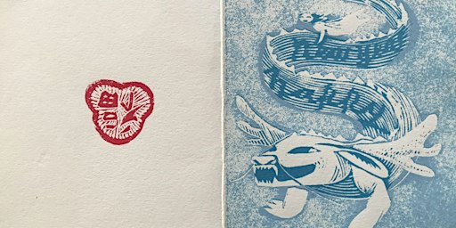 Winter Dragons: a linocut workshop led by artist Wuon-Gean Ho | One Paved Court