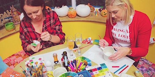 Paint + Prosecco 2023 | Paint It Yourself  Pottery Co