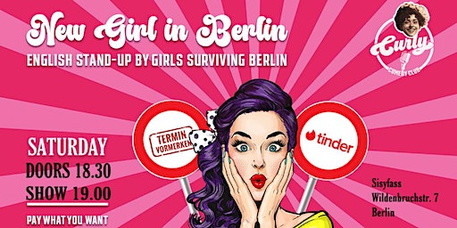 English stand-up: New Girl in Berlin 02.03.24 | Sisyfass