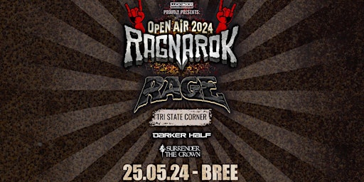 RAGE|TRI STATE CORNER|DARKER HALF|SURRENDER THE CROWN@RAGNAROK LIVE CLUB | Ragnarok Live Club