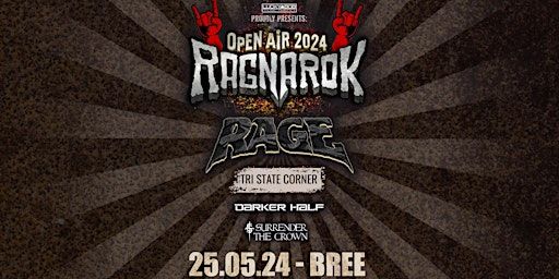 RAGE|TRI STATE CORNER|DARKER HALF|SURRENDER THE CROWN@RAGNAROK LIVE CLUB | Ragnarok Live Club