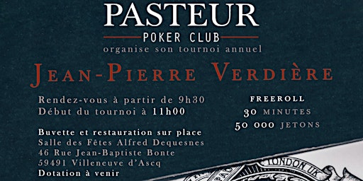 TROPHEE JEAN-PIERRE VERDIERE | Salle des fêtes Alfred DEQUESNES