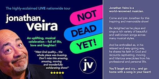 An Audience with Jonathan Veira | St Paul's Church, Camberley
