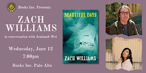 ZACH WILLIAMS at Books Inc. Palo Alto | Books Inc.