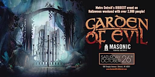Garden Of Evil at The Masonic Temple on Saturday, October 26th! | The Masonic Temple