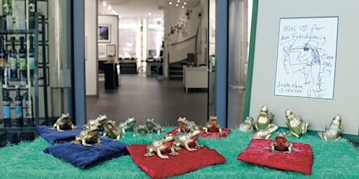 Die Rückkehr der Froschkönige mit Unterstützung von Udo Lindenberg -Empfang | GALERIE wiederkehr AM WALL