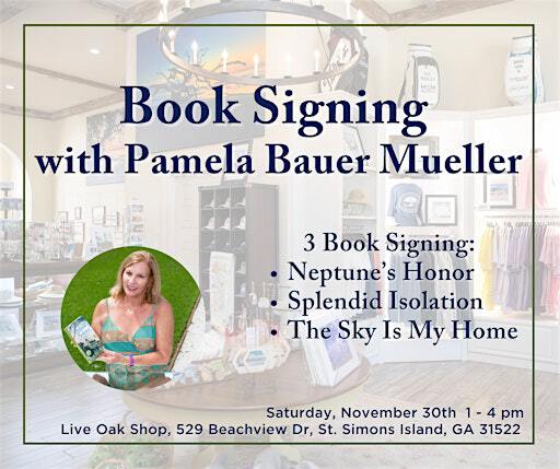 Book Signing Event with Pamela Bauer Mueller | St. Simons Island Welcome Center - Live Oak Shop