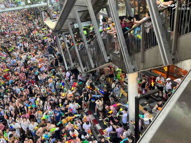 2025 Thailand Songkran Festival Events | Silom Road Water Battle | Silom Road