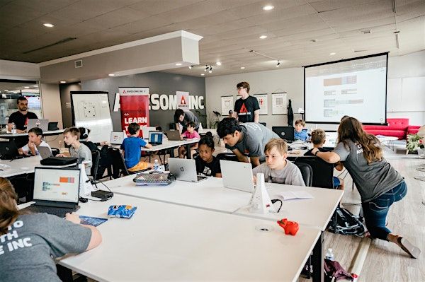 Week of Code Summer Camp #2 June 16-19 (Level 1) Awesome Inc - 2025 | Awesome Inc