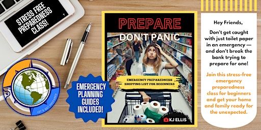 Toilet Paper Won't Save You: Emergency Preparedness Class for Beginners | 275 Marketplace Dr suite b