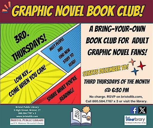 Graphic Novel Book Club | Bristol Public Library