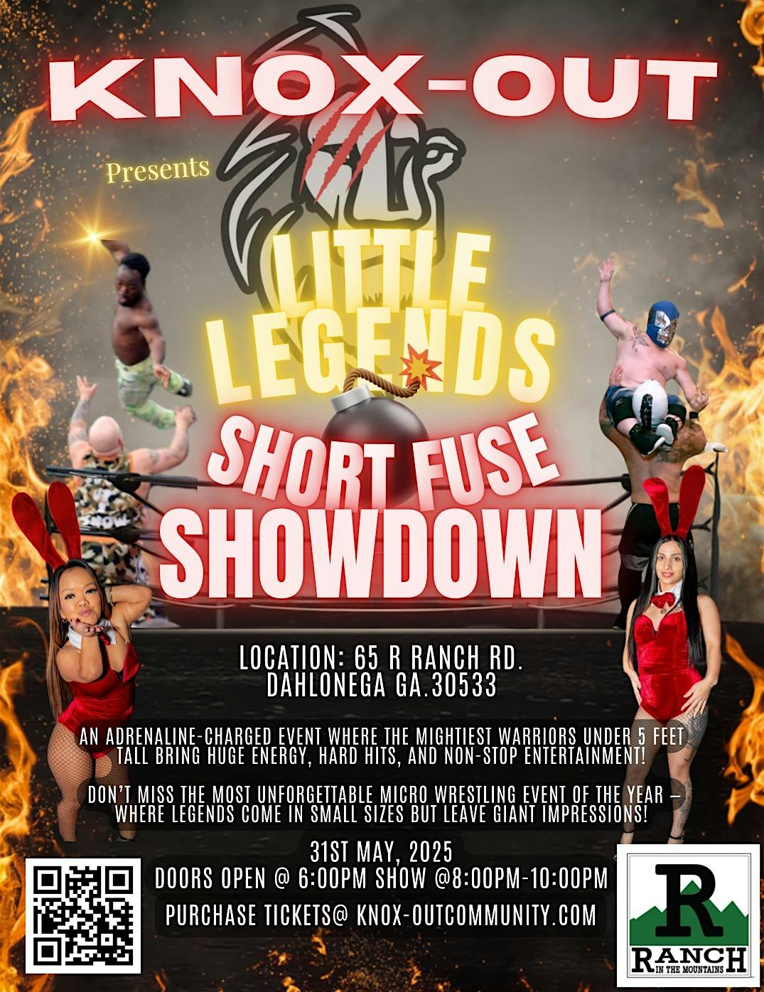 KNOX-OUT presents “Little Legends: Short Fuse Showdown” | 65 R Ranch Rd