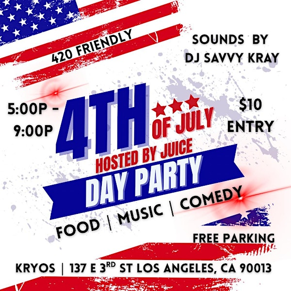 4th of July Day Party | 137 E 3rd St