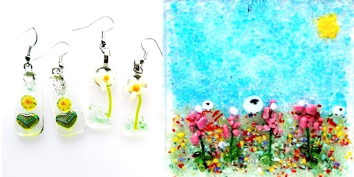 Fused Glass Relief Plaques or Pendants Class (deposit) | Leyland Studio