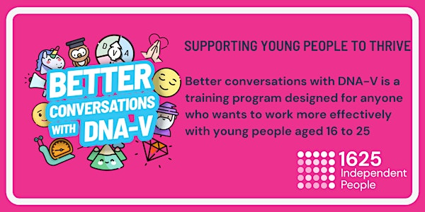 Better Conversations with DNA-V: Supporting young people to thrive in life | Youth Education Service