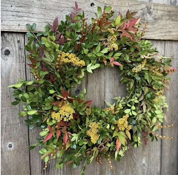 Autumn Wreath Class w/ Alyssa. August 16th, 2025 | Dragonfly Farm and Floral