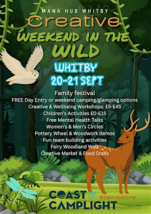 Creative Weekend in the Wild | Coast and Camplight