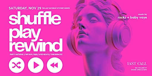 Shuffle Play Rewind - Party Anthems//Hip Hop// R&B // Throwbacks | Last Call Cocktail Club