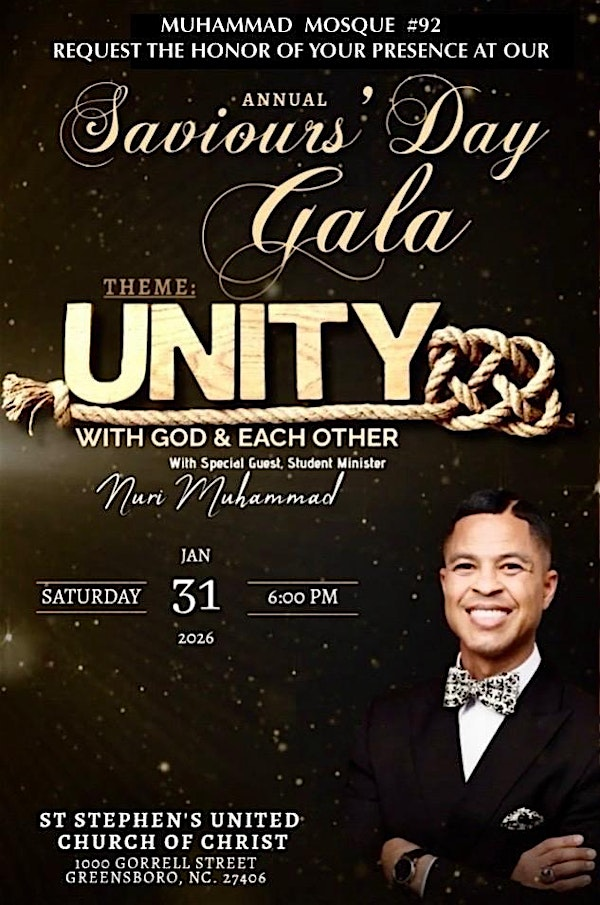 Saviour’s Day Gala 2026 | St Stephen United Church of Christ
