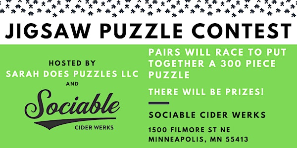 Pairs Jigsaw Puzzle Contest at Sociable Cider - February 2026 | Sociable Cider Werks