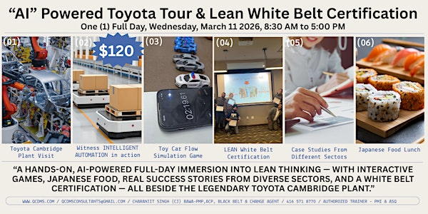 “AI” Day with Toyota: Tour, Witness AI in Action, Train, Transform | Toyota