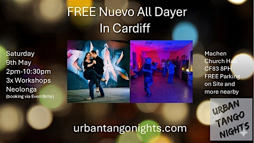 A Day on the Darkside: Cardiff FREE Nuevo Tango All Dayer | CF83 8PH