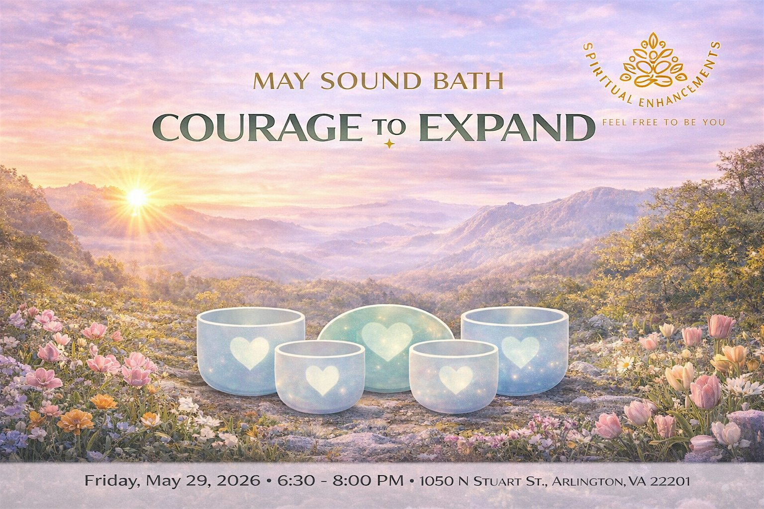 May Sound Bath: Courage to Expand | 1050 N Stuart St