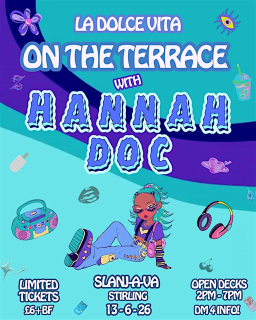 On The Terrace with Hannah Doc | Slanj-A-Va