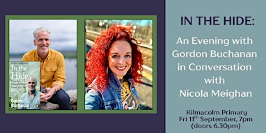In the Hide: An Evening with Gordon Buchanan | Kilmacolm Primary School
