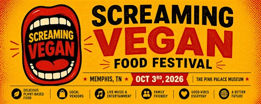 Screaming Vegan Food Festival | Pink Palace Museum and Planetarium