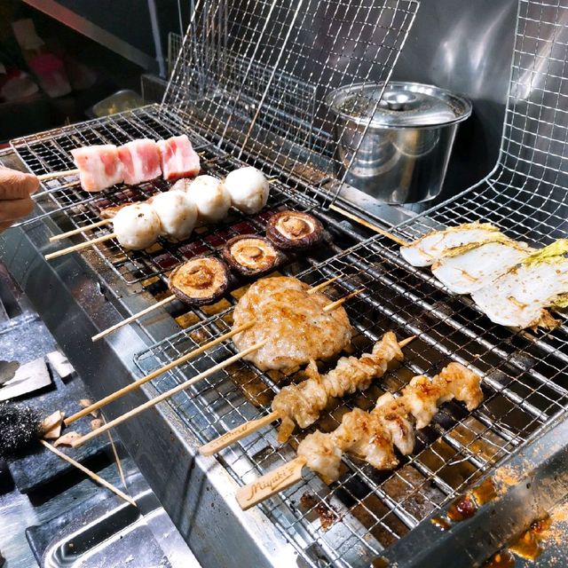太安楼附近新开的串烧店