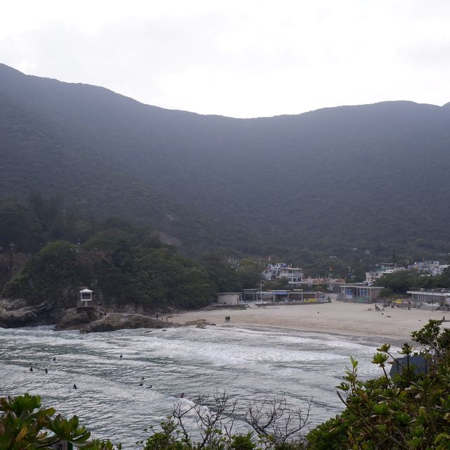 大浪灣行山擁抱無敵海景