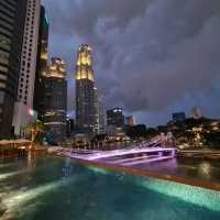 Heritage Hotel Pool with Singapore River view