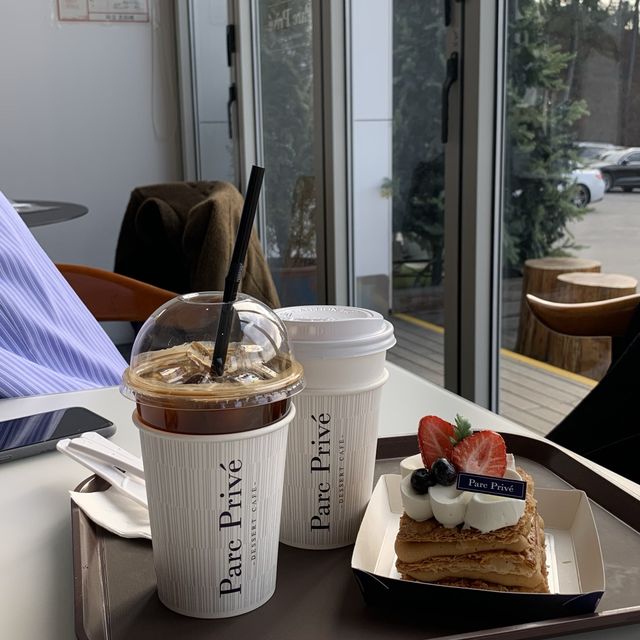 야외정원이 있는 카페, 파크프리베 🍃