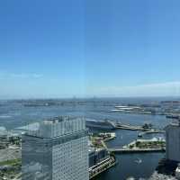オークウッドスイーツ横浜のフロント階は無料展望台！