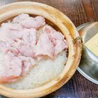 香港庙街美食煲仔饭