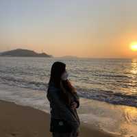 노을하면 영종도 아니겠습니까⛱️ 청춘 가득한 인생샷 찍을 수 있는 인천 영종도 마시안 해변