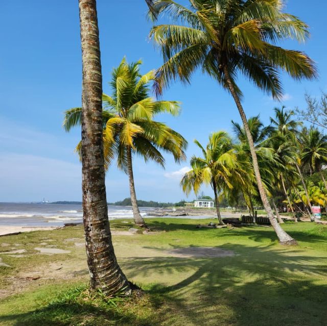 Famous beach in Sarawak