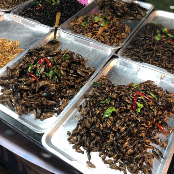ตลาด G town hing hoi market