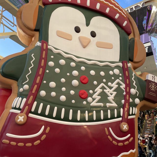 海港城慈善聖誕🎄倒數企鵝🐧裝修 海港城慈善聖誕🎄倒數企鵝🐧裝修
