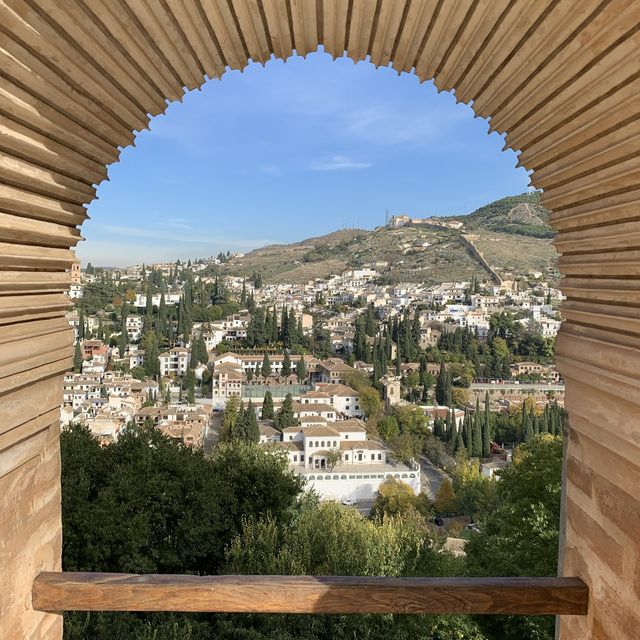 Alhambra in Granada in Spain - nice place